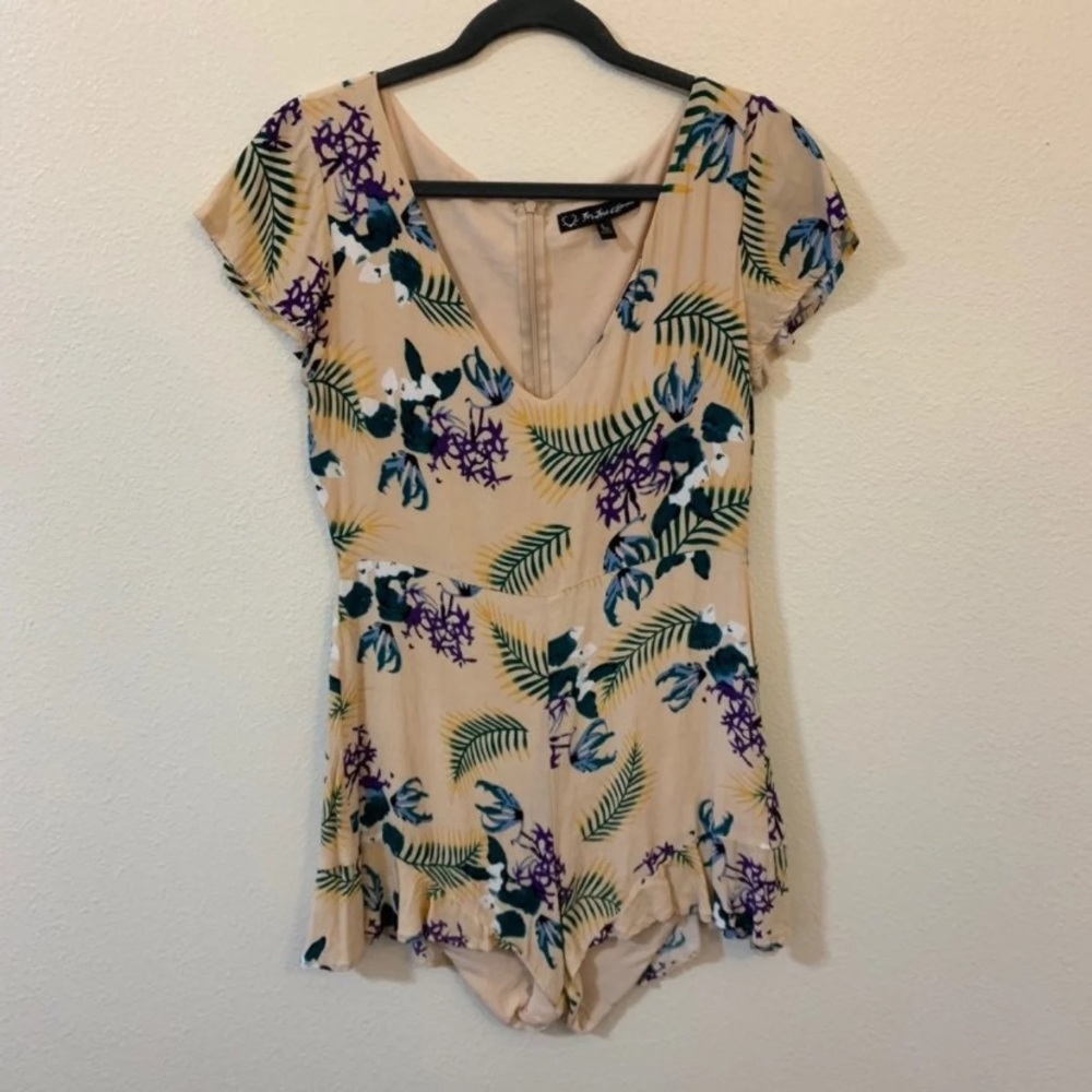 Fl&l pastel floral romper